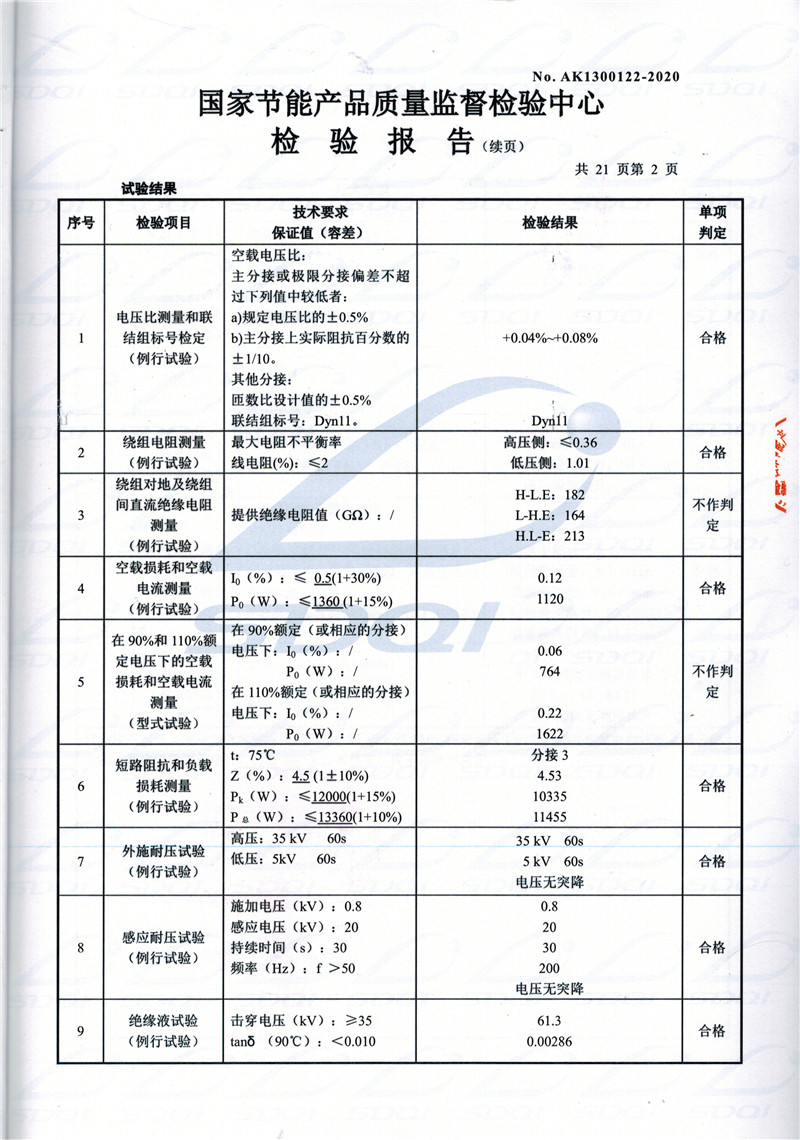 高低压试验报告-S11-1250瑶海瑶海瑶海油浸式变压器-2.jpg